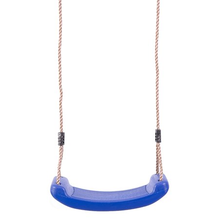 PLAYBERG Plastic Playground Board Swing, Blue QI003583B